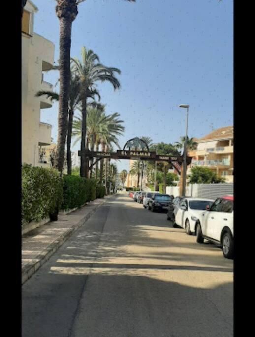 En Denia, Urbanizacion El Palmar Con Piscina, Toboganes Y Chiringuito Lägenhet Exteriör bild